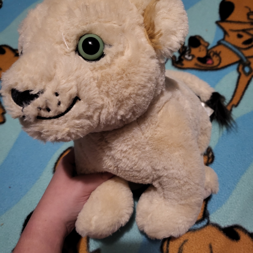 Build-A-Bear Cream Lion Stuffed Animal